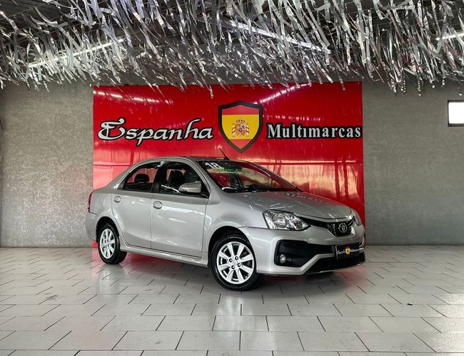 Imagem exterior do veículo Etios 2018 1.5 Xls Sedan 16V Flex 4P Automático 