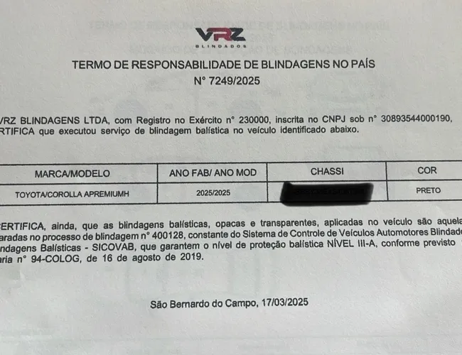 Imagem 16 – Corolla 2025 1.8 Vvt-I Hybrid Flex Altis Premium Cvt