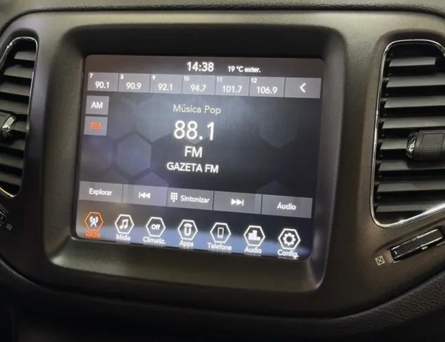 Imagem 13 – Compass 2019 2.0 16V Flex Longitude Automático