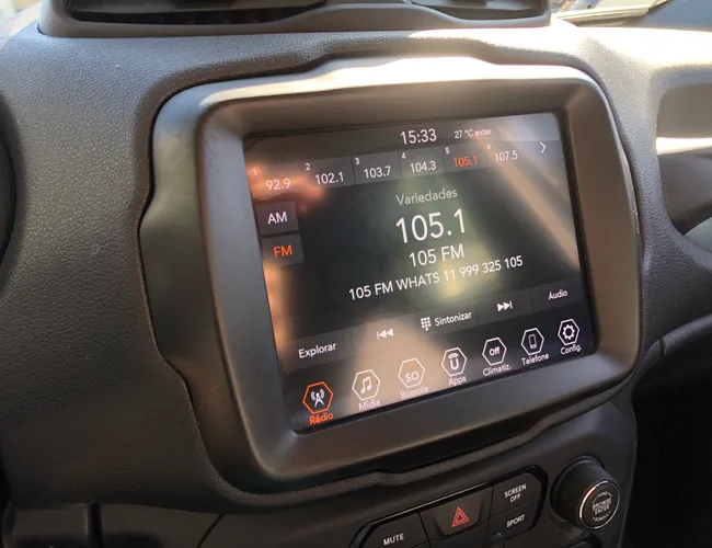 Imagem 12 – Renegade 2021 1.8 16V Flex Longitude 4P Automático