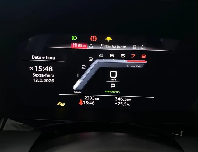 Imagem 11 – A3 2025 2.0 40 Tfsi Gasolina Sedan Performance S-Tronic