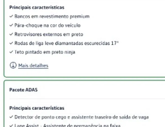 Imagem 16 – Tera 2026 1.0 170 Tsi High Automático